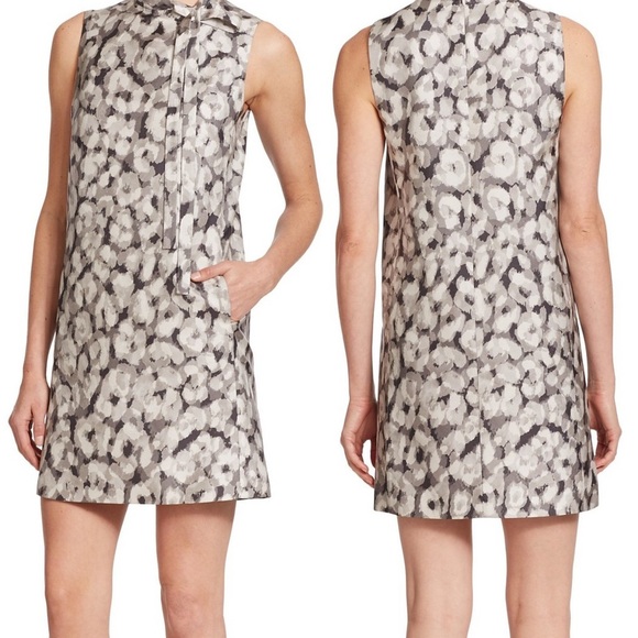 Theory Dresses & Skirts - Theory Black and White Sleeveless Mini Nurita Dress